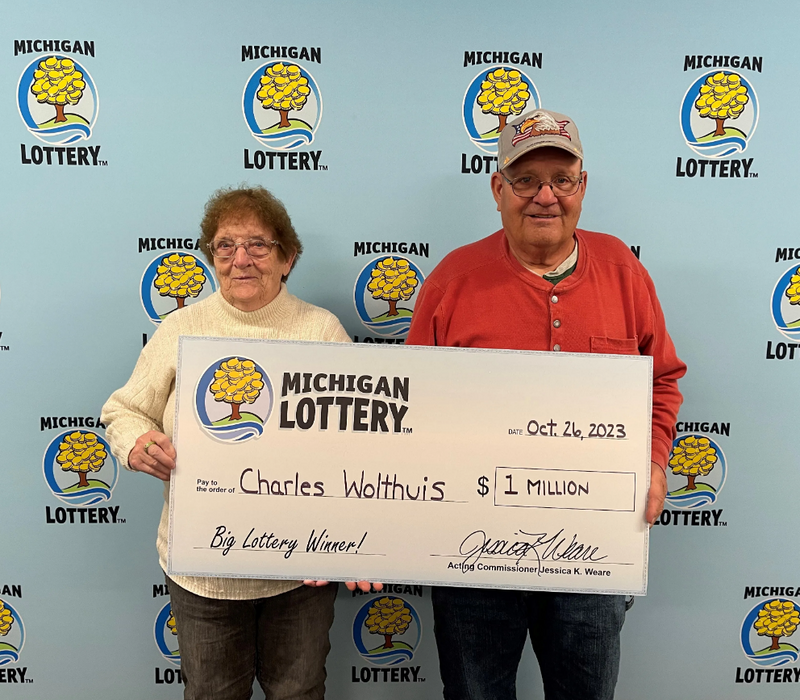 美国老太太以为自己梦到中大奖的好消息，醒来后才发现这是真的。（图撷自Michigan Lottery官网）(photo:LTN)