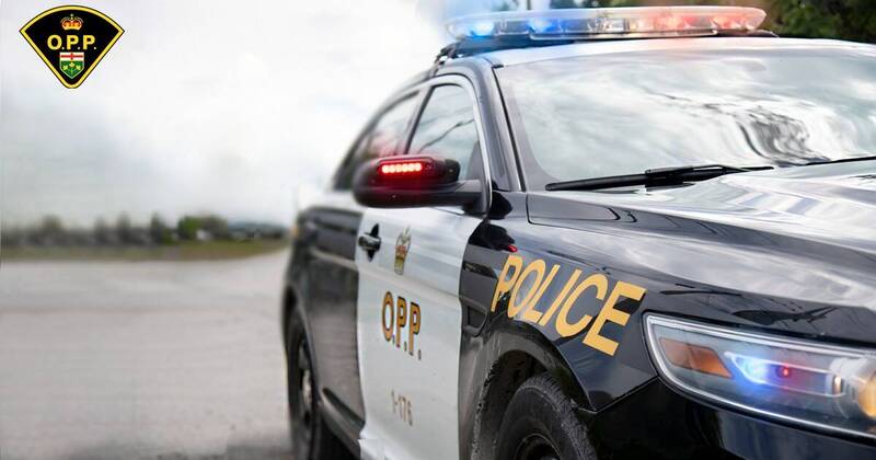 加拿大安大略省多倫多地區，發生賓士休旅車和福特休旅車相撞車禍，導致賓士上的4名中國留學生當場死亡。安大略省警車示意圖。（圖擷自Ontario Provincial Police臉書）