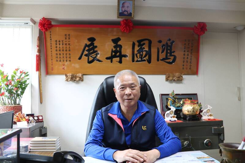 中華崑崙道苑基金會董事長蘇慶福，獲112年全國好人好事代表評選積分第一名。（記者劉慶侯翻攝）