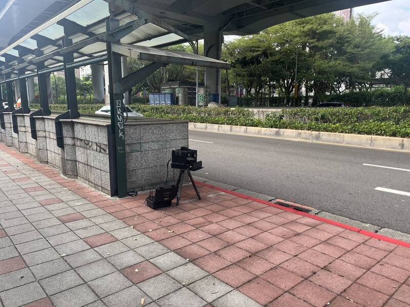市民大道平面路段嚴重超速違規取締件數奪冠。(記者劉慶侯翻攝) 市民大道平面路段嚴重超速違規取締件數奪冠。(記者劉慶侯翻攝)