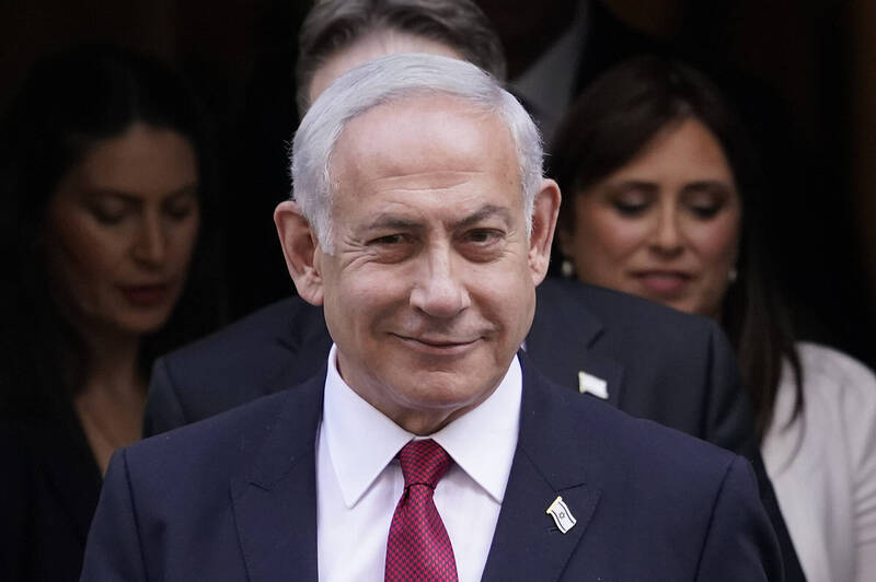 以色列總理納坦雅胡下令擬定戰後獵殺黎巴嫩、土耳其、卡達哈瑪斯高層計畫。（美聯社）