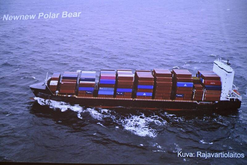 中国货柜船「新新北极熊号」被指蓄意破坏波罗的海3条重要海底管线。（路透）(photo:LTN)