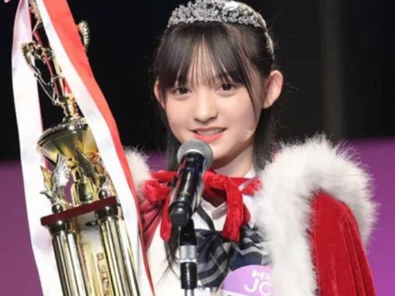 「日本最可愛的女初中生」選美比賽冠軍，來自滋賀縣的澪。（翻攝自IG）