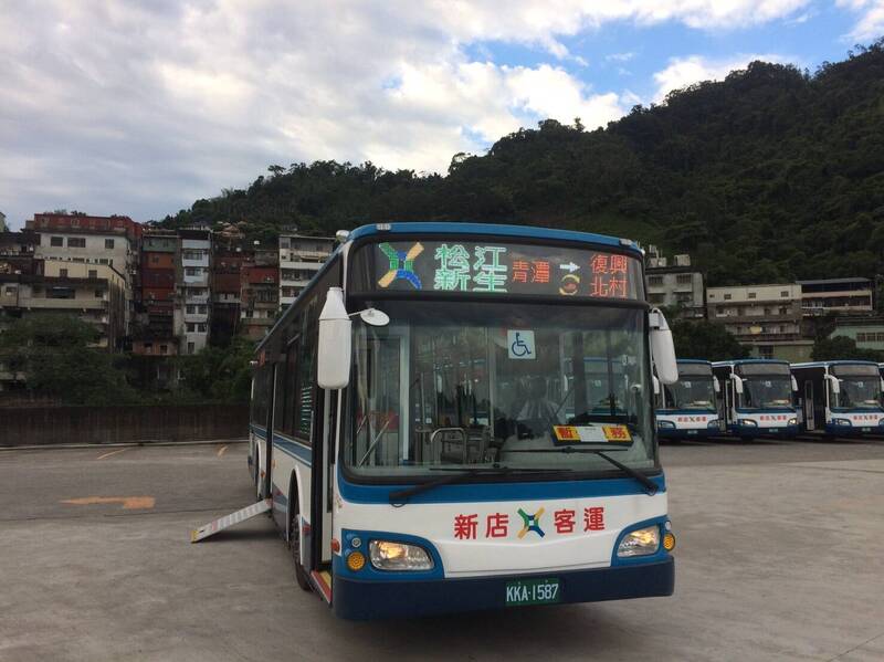 包括松江新生幹線公車路線受影響。（交通局提供）