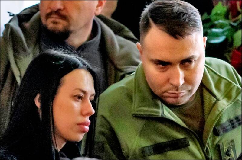 乌克兰上週指控俄罗斯对乌国国防部情报总局局长布达诺夫（右）的妻子玛丽安娜（左）下毒，怀疑这是针对乌克兰领导阶层核心的暗杀企图。（路透档案照）(photo:LTN)