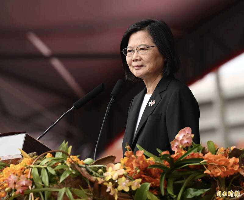 美国商业杂志《富比士》公布「2023年全球百大权威女性」，多次入榜的台湾总统蔡英文，今年再度登榜。（资料照）(photo:LTN)
