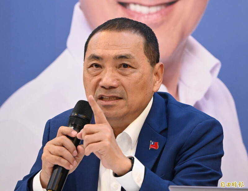侯友宜表示,「如果我們4年做不好,歹勢我們兩人就下台了,也不要別人請了啦!」(資料照) 侯友宜表示,「如果我們4年做不好,歹勢我們兩人就下台了,也不要別人請了啦!」(資料照)