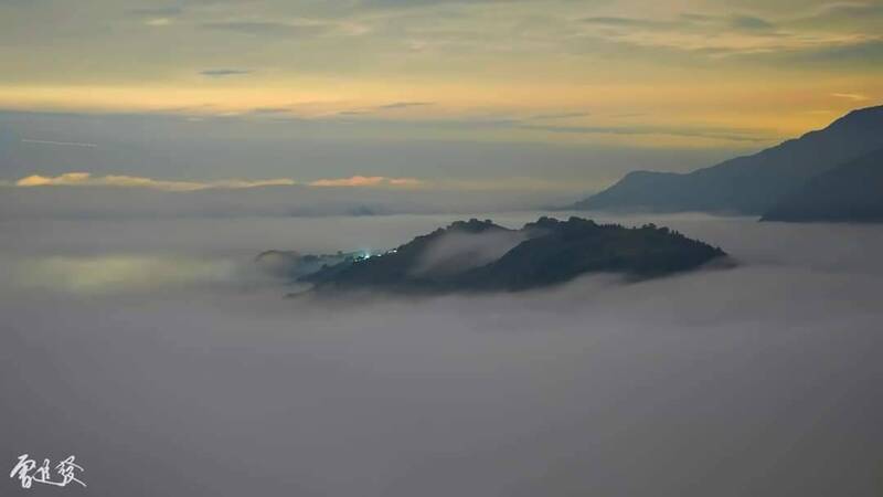 馬那邦山雲海，宛如人間仙境。（曾進發提供）