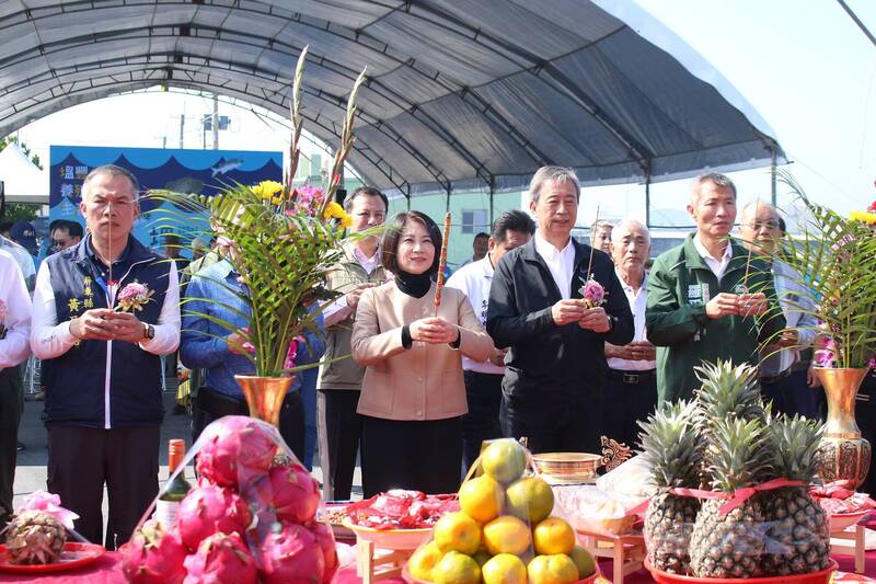 塭豐養殖漁業生產區，塭豐二中排改善工程29日舉行動土典禮。（縣政府提供）