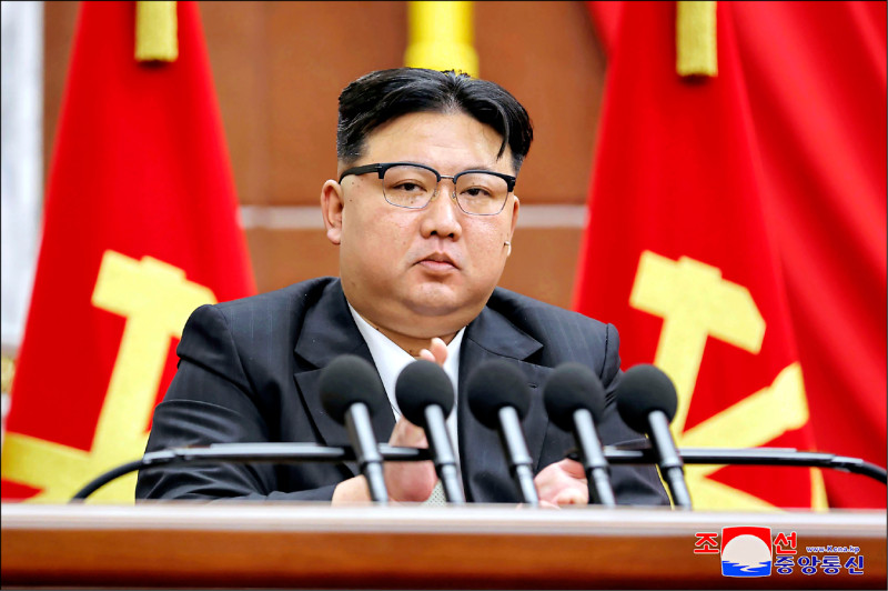 北韩领导人金正恩强调，两韩不再是同一民族关系，而是「敌对」或「交战」的两个国家关系，北韩不再寻求与南韩统一。（美联社）(photo:LTN)