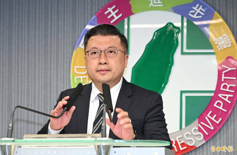 民进党发言人张志豪。（资料照）(photo:LTN)