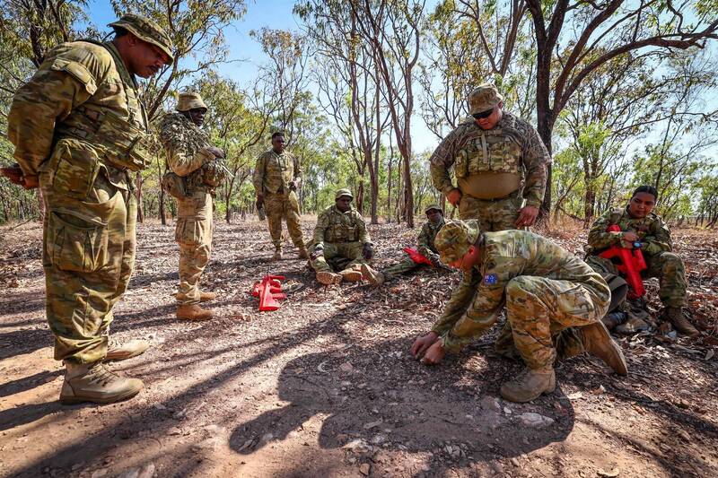 澳洲国防军2022至2023年的离职率高达11.2％，促使澳洲政府研拟招募太平洋岛国公民来补充兵力。（法新社）(photo:LTN)