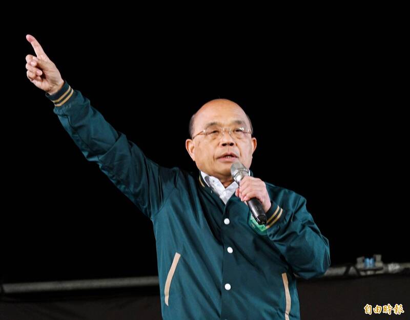 護國之夜提徐耀昌 蘇貞昌:老國民黨員都感嘆「真正照顧苗栗的是民進黨」 護國之夜提徐耀昌 蘇貞昌:老國民黨員都感嘆「真正照顧苗栗的是民進黨」