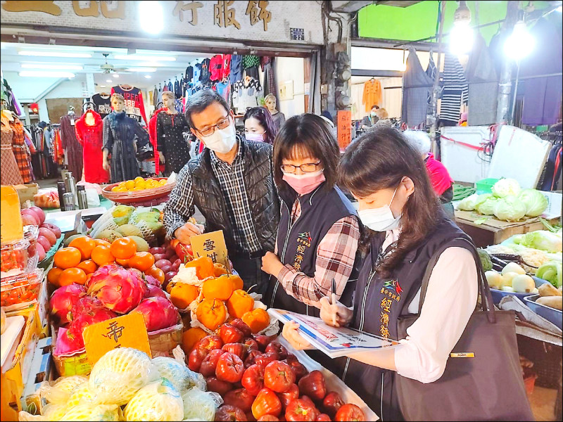 農曆年將至，農業局等單位緊盯農產等民生物品供貨及價格穩定。（市府提供）