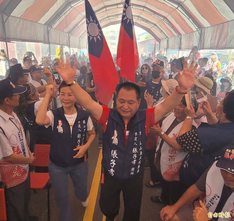 無黨籍山地原住民立法委員候選人張子孝。（資料照）