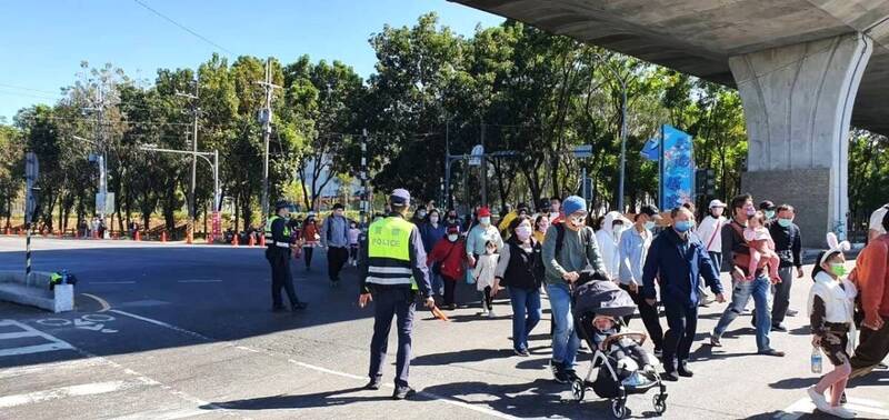 屏東警方在熱博期間將加強交通管制疏導措施。（資料照，屏東警分局提供）