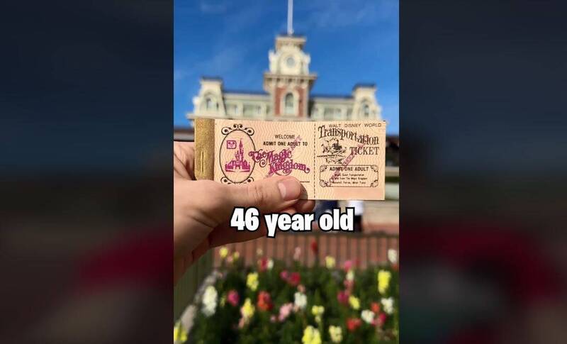 [新聞] 美國男子翻出46年前「迪士尼通行證」 竟能成功入園！