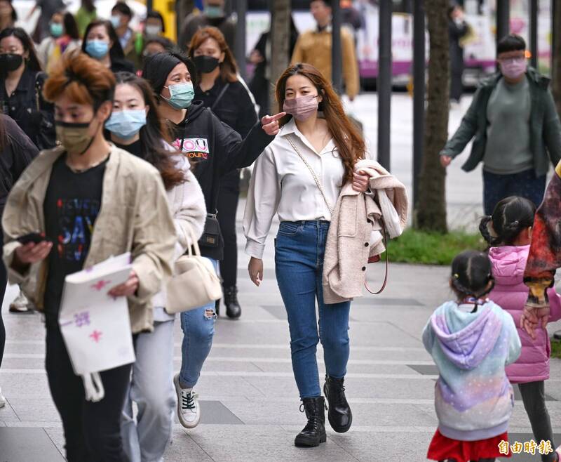 今日白天高溫北台灣為20至23度，其他地區可來到24至28度，感受溫暖。（資料照）