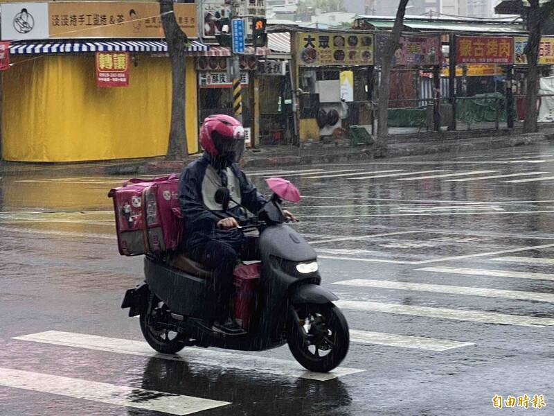 台北市職災法修法,外送員也列入保障。(資料照) 台北市職災法修法,外送員也列入保障。(資料照)