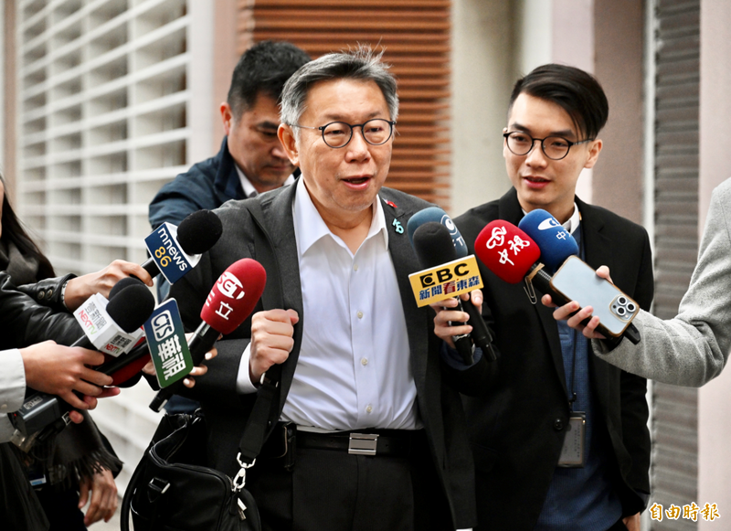 民眾黨主席柯文哲。（資料照）