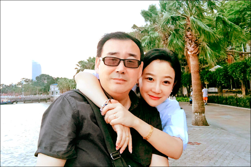 杨恆均与妻子袁小靓。（美联社档案照）(photo:LTN)