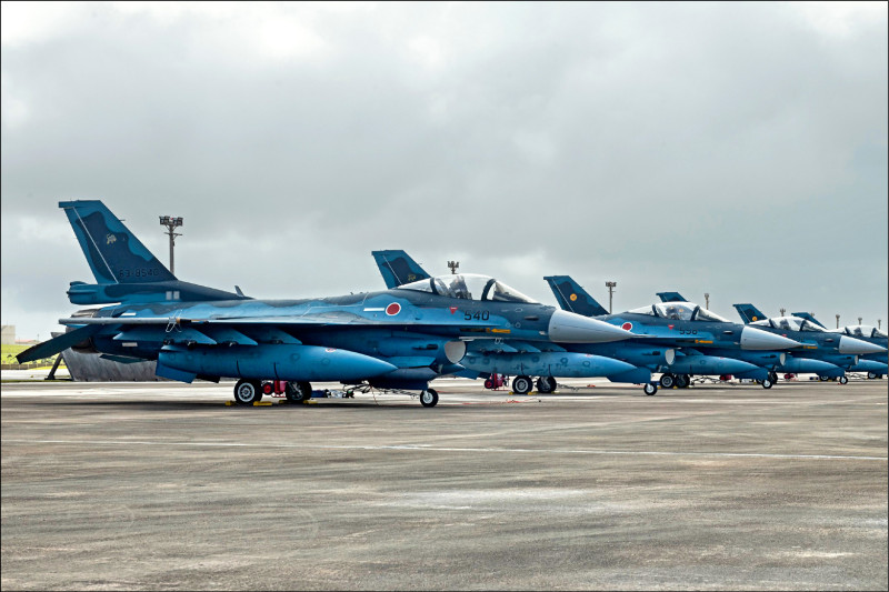 美空军对抗北方军演关岛登场。（取自嘉手纳空军基地官网）(photo:LTN)