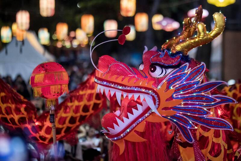 中国官媒将「龙」的英文名称从「dragon」改成「loong」，引发讨论。（欧新社）(photo:LTN)