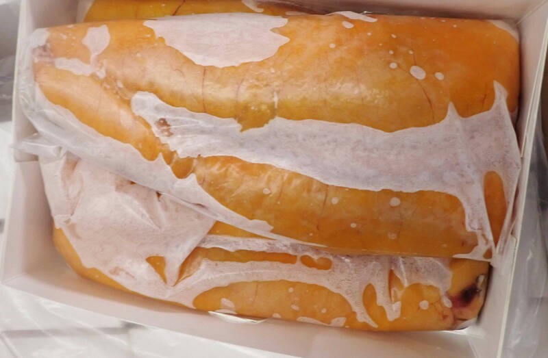 中國進口烏魚子驚見「孔雀綠」 1.4萬公斤邊境銷毀