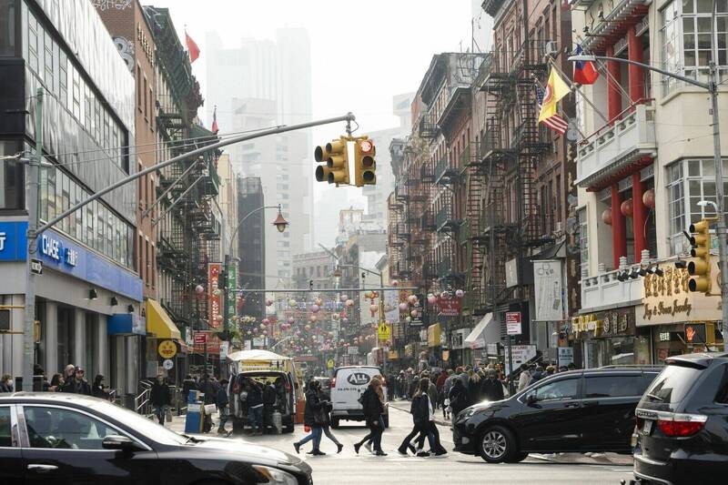 纽约唐人街是在美中国移民的主要居住地。（彭博）(photo:LTN)