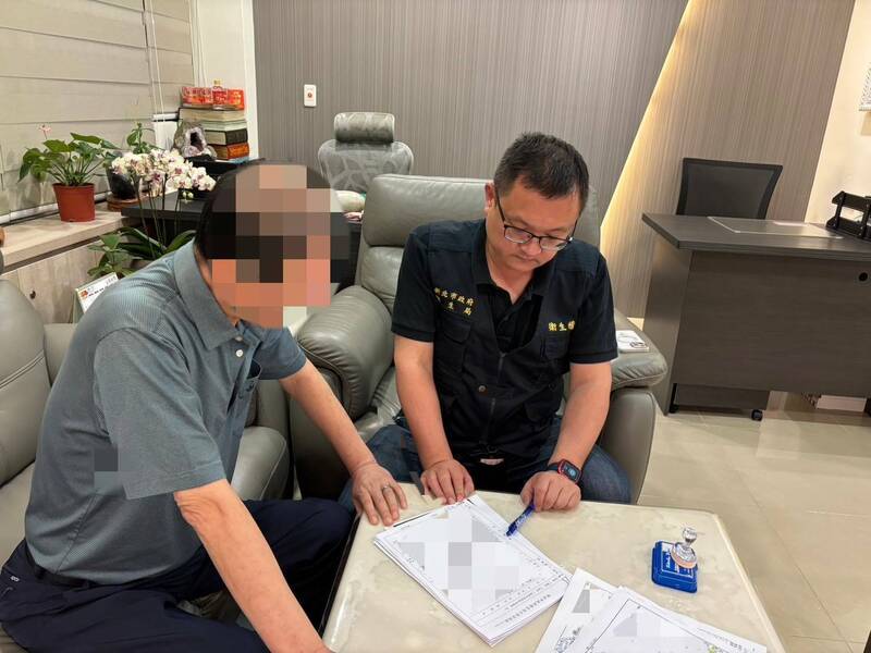 經查發現保欣公司事前明知蘇丹紅辣椒粉不合格，卻未主動通報。（新北市衛生局提供）