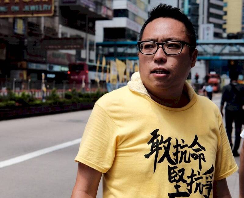 香港泛民人士谭得志遭判刑40个月。（取自脸书）(photo:LTN)