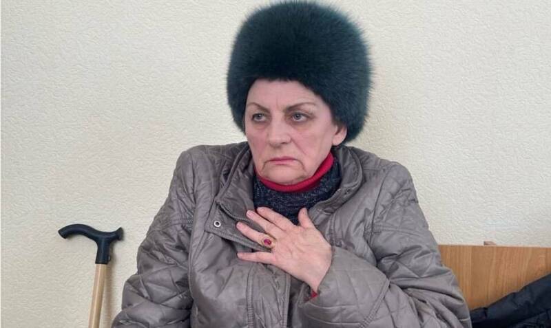 俄罗斯7旬老妇梅博罗达（Evgeniya Mayboroda），今年初因在社媒转发俄军阵亡消息，被判入狱5年半。（取自NET FREEDOMS PROJECT）(photo:LTN)