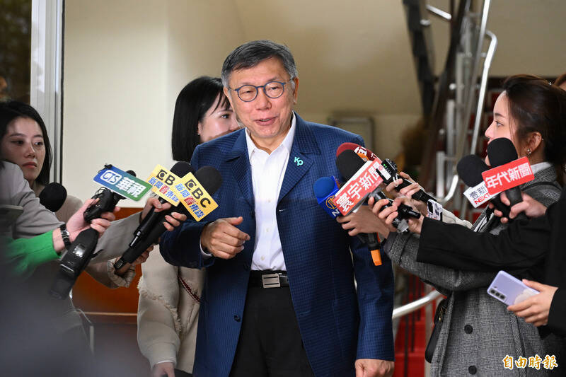 民眾黨20日於中央委員會後轉述記者會表示,會中通過輔選計畫,黨主席柯文哲將於4月5日至12日至麥寮駐點輔選,強調一人當選,全黨服務的精神。(資料照) 民眾黨20日於中央委員會後轉述記者會表示,會中通過輔選計畫,黨主席柯文哲將於4月5日至12日至麥寮駐點輔選,強調一人當選,全黨服務的精神。(資料照)