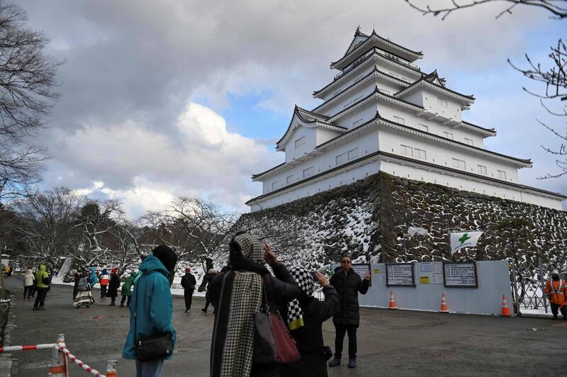 日本观光局指出，福岛县2024年度有将近19万名外国观光客，在县内饭店或旅馆投宿，创下该县历史新高纪录。其中，约有9万多人、占了几乎半数的外国观光客是来自台湾。示意图。（资料照，法新社）(photo:LTN)