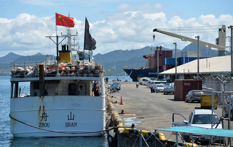 斐济政府宣布将与澳洲达成协议，升级当地港口及造船基础设施，而不是先前传出的与中国合作。（法新社档案照）(photo:LTN)