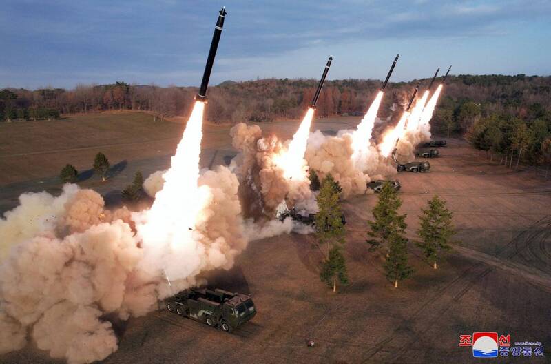 由于北韩近期将南韩界定为「敌对交战国」，北韩将废除统战机构。图为北韩试射大型火箭。（路透）(photo:LTN)