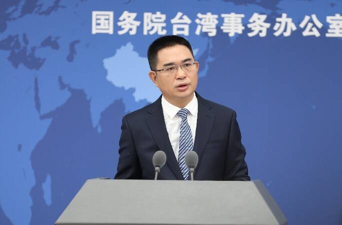 中國國台辦發言人陳斌華今日在例行記者會多次以「先生」稱呼馬英九,稱「我們會妥善做好『馬英九先生』來訪的活動安排」。(翻攝直播) 中國國台辦發言人陳斌華今日在例行記者會多次以「先生」稱呼馬英九,稱「我們會妥善做好『馬英九先生』來訪的活動安排」。(翻攝直播)