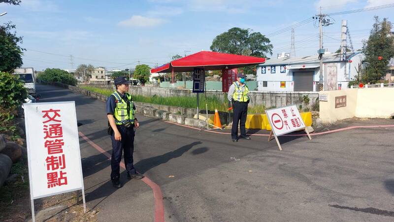 4月4日，豐原區南陽路58巷將實施交通管制，禁止汽車進入。（民眾提供）