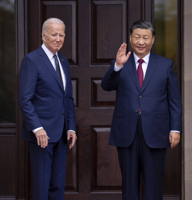 美国总统拜登2日与中国国家主席习近平通话，这是拜习2人自去年11月旧金山亚太经合会（APEC）以来，首次直接对话。（美联社档案照）(photo:LTN)