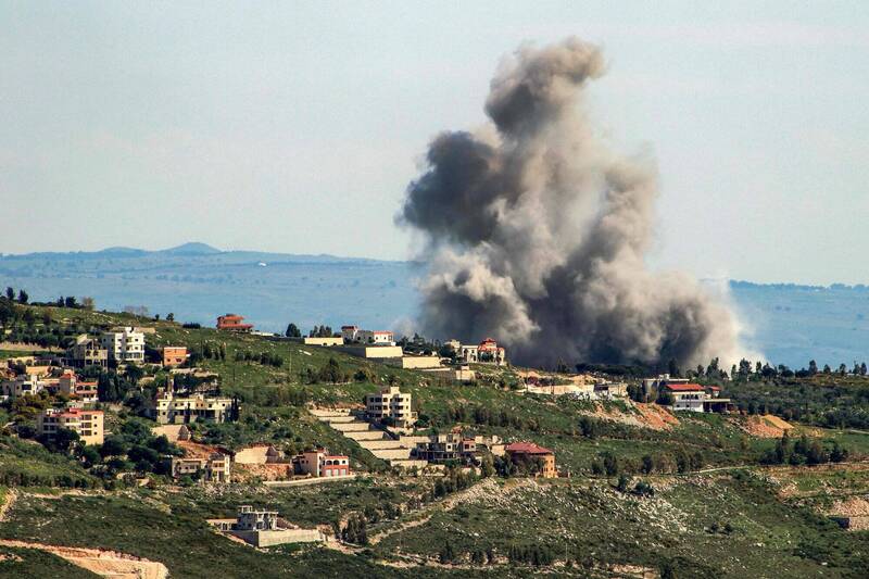 以军宣布8日空袭黎巴嫩南部，炸死黎巴嫩真主党指挥官，是加萨走廊战争爆发后，第5位被以军击毙的黎巴嫩高阶将领。（法新社）(photo:LTN)