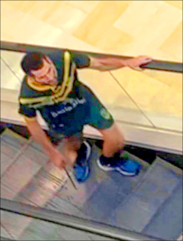 兇嫌在雪梨一家购物中心持刀砍人，行兇时相当冷静。（取自网路）(photo:LTN)