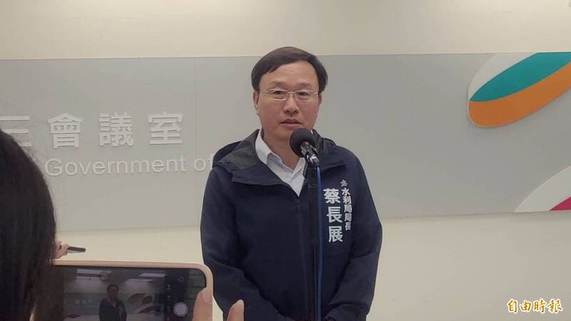 高市水利局長蔡長展。(資料照,記者王榮祥攝) 高市水利局長蔡長展。(資料照,記者王榮祥攝)
