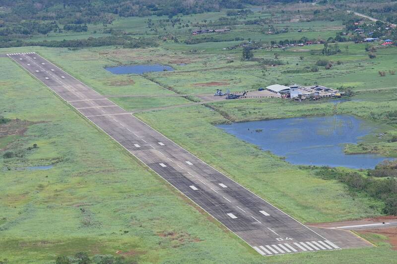 卡加延省的拉尔洛机场，是菲律宾开放给美军进驻的军事基地之一。（路透）(photo:LTN)