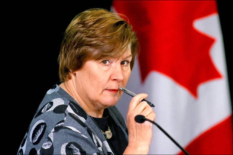 加拿大魁北克上诉法院法官玛丽─乔西．霍格去年九月受命领导外国干预委员会，三日公布初步调查结果。（路透档案照）(photo:LTN)