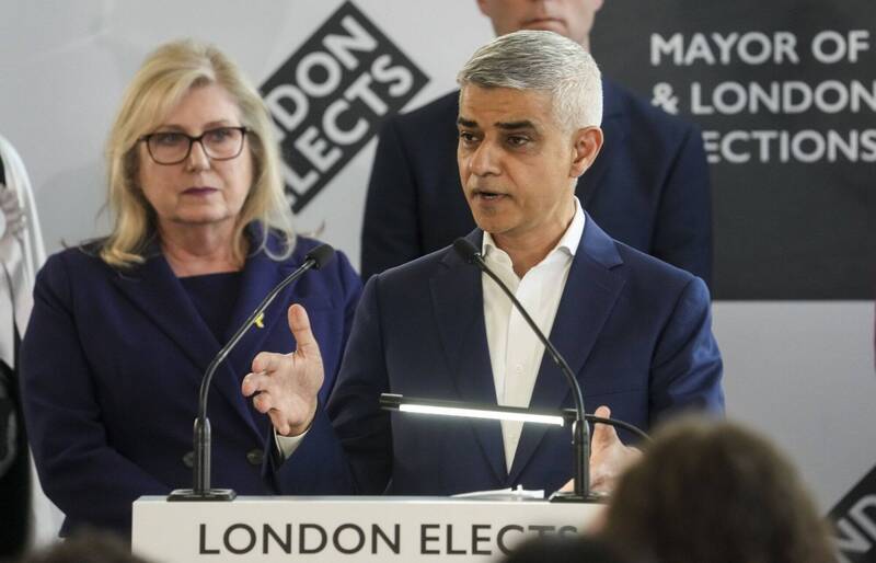 倫敦市長選舉擊垮對手 工黨沙迪克汗3連任破紀錄