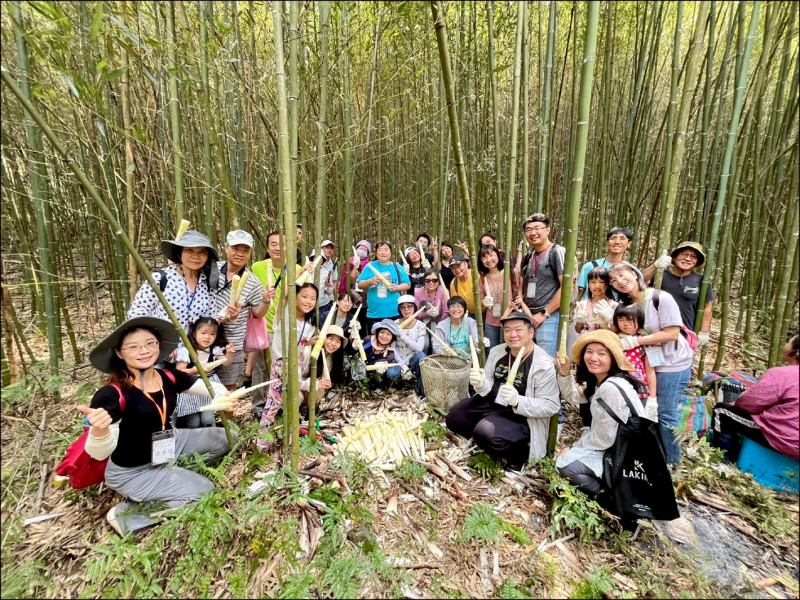 泰安鄉25日桂竹筍健行活動， 號召民眾造訪品嚐桂竹筍。（苗縣府提供）