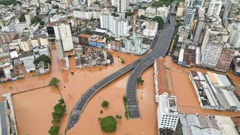 南大河州政府指出，洪灾造成至少78人死亡，目前仍有105人失踪。（路透）(photo:LTN)
