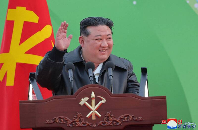 北韩领导人金正恩5日出席「全国分驻所所长会议」，要求全国派出所长「尽力守护体制安全。」（法新社资料照）(photo:LTN)