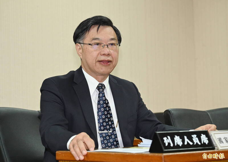 徐錫祥13日接受質詢被問到對吳釗燮使用「林北」一詞有何看法時表示,有時法官也會認定「他馬的」是口頭禪,這類用語並沒有刻意侮辱人的意思。(記者田裕華攝) 徐錫祥13日接受質詢被問到對吳釗燮使用「林北」一詞有何看法時表示,有時法官也會認定「他馬的」是口頭禪,這類用語並沒有刻意侮辱人的意思。(記者田裕華攝)