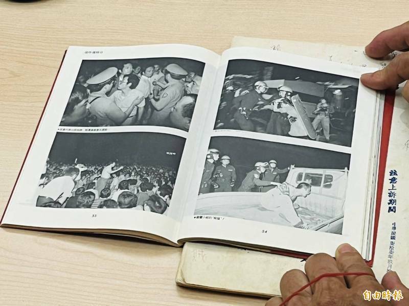 1988年農民運動,國民黨政府出動大批警察、憲兵鎮壓北上抗議的農民。(資料照) 1988年農民運動,國民黨政府出動大批警察、憲兵鎮壓北上抗議的農民。(資料照)